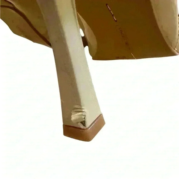 Vince Camuto Karala Beige Leather Mid Heel Pointed Toe Pump Choose 9.5M - Picture 4 of 9